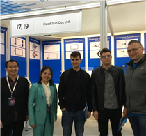 Head sun Co.,LTD attended May 10th -May 12st, 2019 Poland ElectronicShow